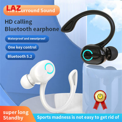 Tws หูฟังไร้สายชุดหูฟังพร้อมไมโครโฟนอินเอียร์บลูทูธแบบ In-Ear รองรับ5.2แฮนด์ฟรีสำหรับสมาร์ทโฟน