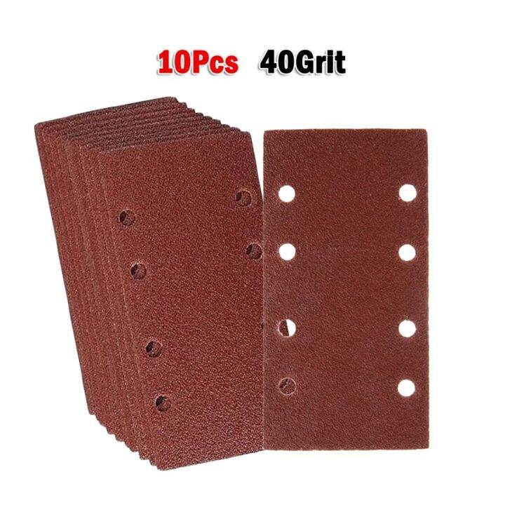 10Pcs Sanding Pad Sanding Paper Hook And Loop Sanding Paper Punched