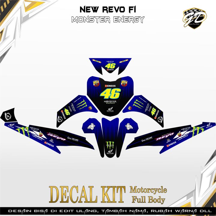 Decal Revo Fit Injeksi Full Body Stiker Revo Fit Injeksi Full Body Decal Revo Fi Full Body