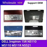 New For DELL Inspiron 15R N5110 M5110 M511R N5521 Laptop LCD back cover Front Bezel Hinges Palmrest Bottom Case ABCD Shell