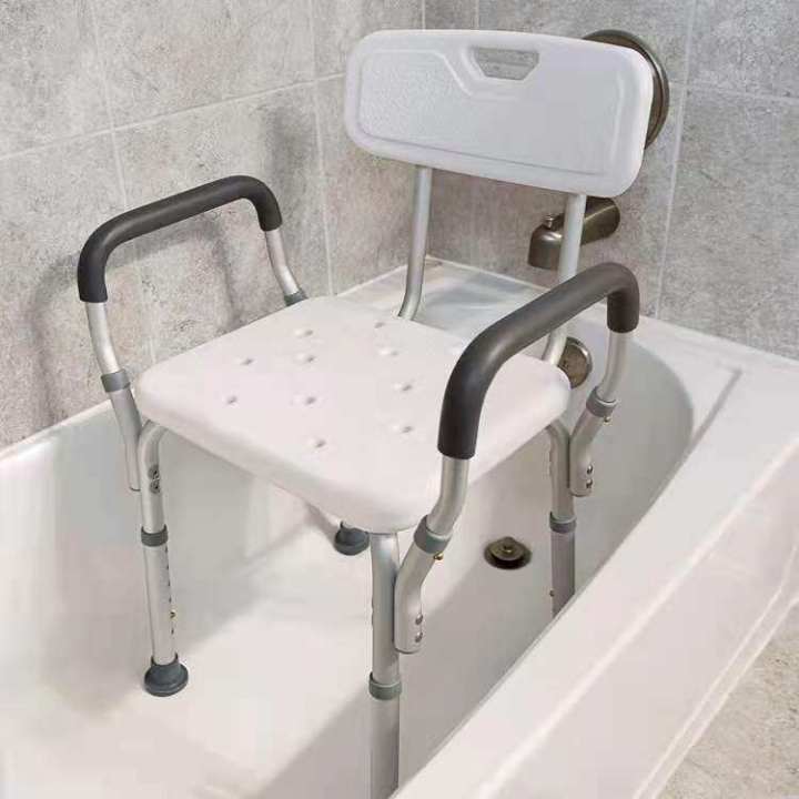 eroro-เก้าอี้นั่งอาบน้ำ-สำหรับผู้สูงอายุ-ผู้ป่วย-มีพนักแขนและพนักพิงหลัง-ถอดประกอบได้ง่าย-เก้าอี้นั่งอาบน้ำ-มีพนักแขนและพนักพิงหลัง-เก้าอี้ถอดประกอบได้-เก้าอี้อาบน้ำอลูมิเนียม-เก้าอี้คนเก่า-เก้าอี้นั่