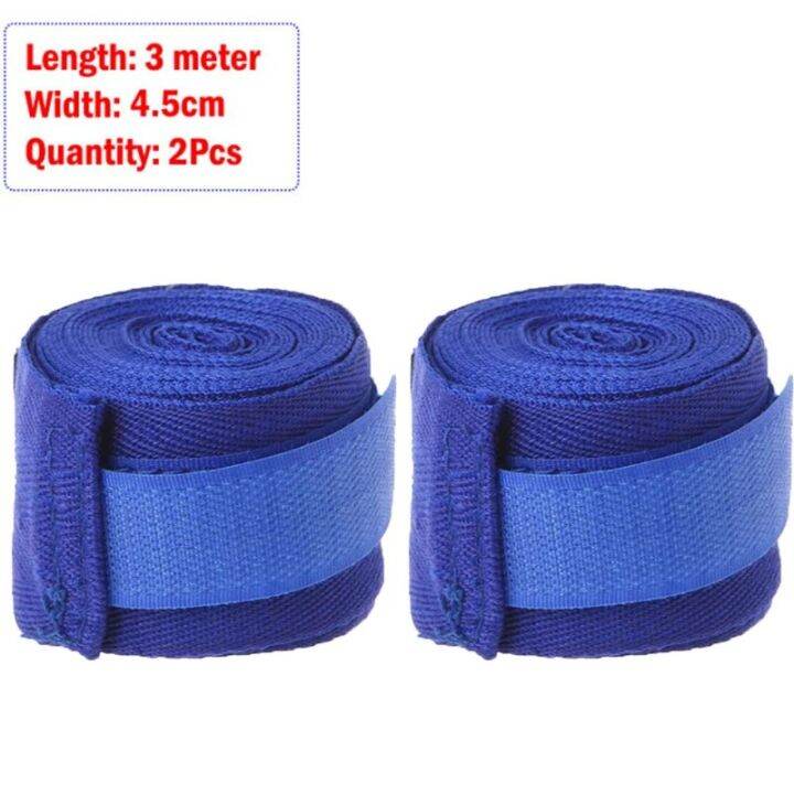 （NEW.Boxing Gloves)Wrist Wraps for Boxing Sport Cotton hand Bandage Combat Protect Kickboxing