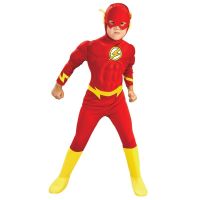 【YP】 Comics Deluxe Muscle Chest The Flash Childs Costume Movie Fantasy Costumes