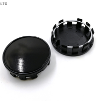 LTG 68มม.Full Black Car WHEEL HUB Center caps Auto RIM DUST-proof COVER Sticker