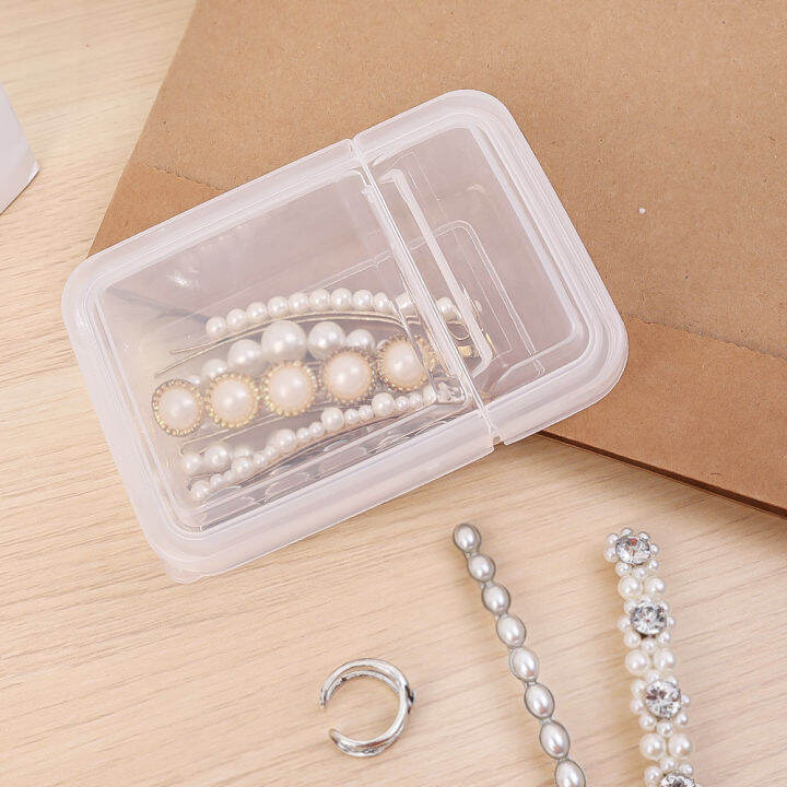 Transparent Plastic Storage Box 3 inch Photocards Small Card Storage
