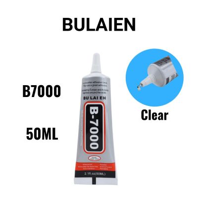 Bulaien B7000 50ML Clear Contact Phone Repair Adhesive Universal Glass Plastic Leather Wood Glue With Precision Applicator Tip Adhesives Tape