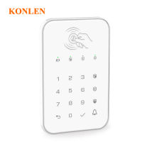 KONLEN Wireless Keypad RFID 433mhz Arm Disarm with Password For H25 H26 Home Security WIFI 2G 4G GSM Alarm System