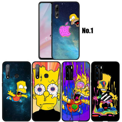 WA63 Simpsons อ่อนนุ่ม Fashion ซิลิโคน Trend Phone เคสโทรศัพท์ ปก หรับ Huawei P10 P20 P30 Pro Lite Y5P Y6 Y6P Y7A Y8P Y9A Y8S Y9S Y7 Y9 Prime