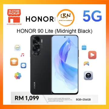 Honor 90 Lite 5G 8/256GB Midnight Black Smartphone