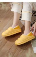 Women Home slippers EVA Light weight Waterproof slippers outdoor warm cotton Plush soft platform shoes for winter Dropshipping