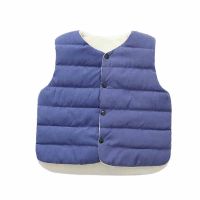 （Good baby store） 2021 New Girls Warm Vest Winter Boys Thicken Kids Outerwear 0 5Y Children Cotton Sleeveless Jackets Fashion Casual Waistcoat