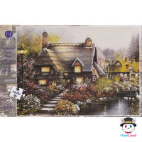 ตัวต่อจิ๊กซอว์ 500 ชิ้น รูปสวนหลังบ้าน ภาพวิวธรรมชาติ T074 Landscapes Jigsaw Puzzle VaniLand