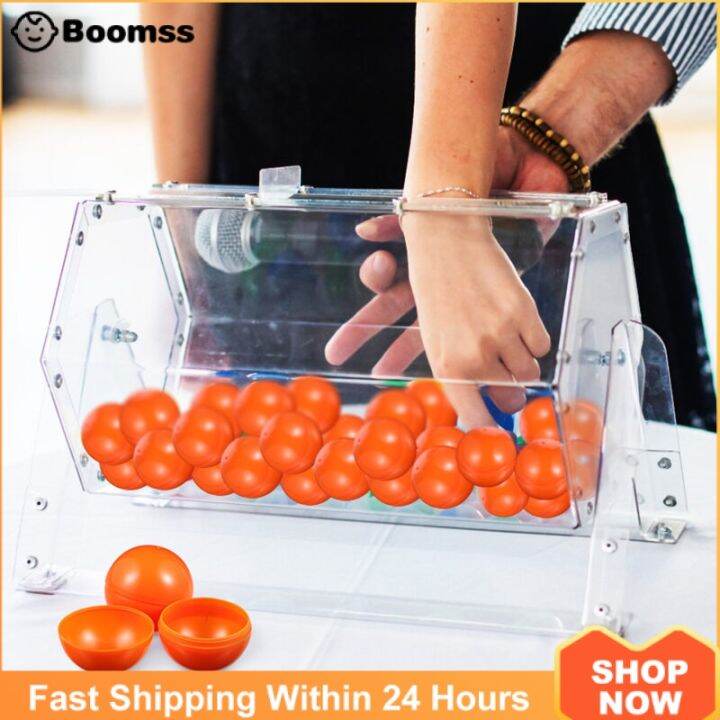 【New In Stock】 75 Pcs Lottery Balls Raffle Balls Round Balls Plastic