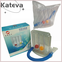 [Kateva] COD เครื่องฝึกการหายใจแบบ3ลูกอุปกรณ์ช่วยหายใจสำหรับปอด