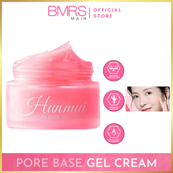 Authentic HUNMUI PORE BASE GEL CREAM PreMakeup Isolation Invisible