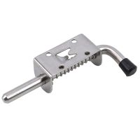 Stainless Steel Loaded Hinge Bisagras Security Spring Bolt Barrel Latch For Industrial Welding Distribution Cabinet Hardware Door Hardware Locks Metal