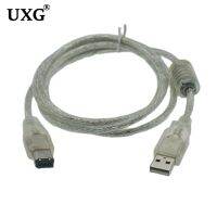 1.5M 5FT USB Male To 1394 6pin Male Data Transmission Signal USB To IEEE Firewire 1394 6PIN Cable For Computer Digital Camera DV