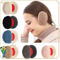 ZHIMUA Windproof Thick Winter อบอุ่น ขนแกะ Bandless Ear Muffs ที่ปิดหูกันหนาว Ear Warmers Ear Cover