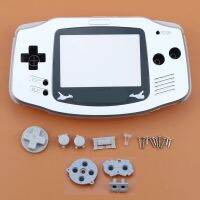 เคสหุ้มทั้งชุด JCD แบบ DIY พร้อมปุ่มแผ่นยางนำไฟฟ้าสำหรับคอนโซล GBA Game Boy Advance