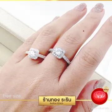 แหวนเงินฝั่งเพชร ราคาถูก ซื้อออนไลน์ที่ - มิ.ย. 2023 | Lazada.Co.Th