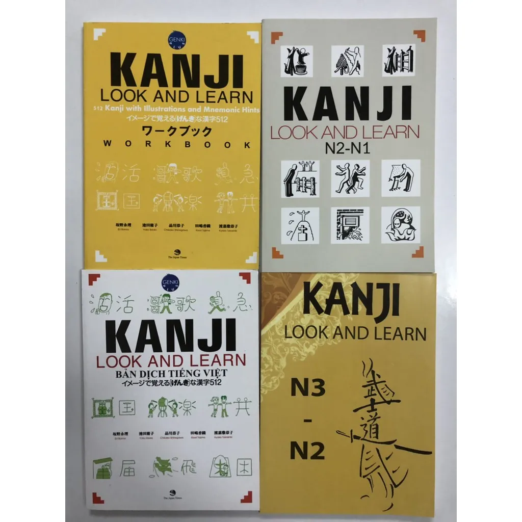 Kanji Look And Learn N2.N3 (Bản Tiếng Việt) | Lazada.Vn