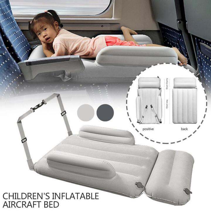 Baby Child Inflatable Mattress Air Bed Car Rear Folding Rail Travel