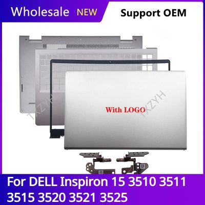 New For DELL Inspiron 15 3510 3511 3515 3520 3521 3525 LCD back cover Front Bezel Hinges Palmrest Bottom Case A B C D Shell