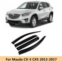 สำหรับ Mazda CX-5 CX5 2013 2014 2015 2016 2017รถด้านข้าง Visor Deflector กระจกสำหรับ Rain Guard สภาพอากาศ Shields Shelters