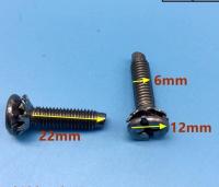 [HOT XIJXLKLKWMN 516] ชิ้นส่วนเครื่องซักผ้า Pulsator Fixing Screw Rod 00330057500