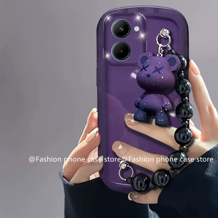 phone-case-เคส-realme-c33-c30-c31-c35-realme-9i-5g-4g-realme-narzo-50a-prime-แฟชั่นร้อนขายราคาไม่แพงตุ๊กตาสร้อยข้อมือปลอกเลนส์สีใสนุ่ม2022