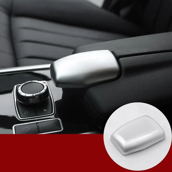 Aluminum Alloy Car Center Console Armrest Box Cover for MercedesBenz E