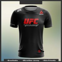 2023 UFC X Reebok RED LOGO Microfibre Jersey Regular cutting