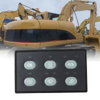 163-6701 Excavator Headlight Wiper Controller Control Panel Part for Excavator Caterpillar CAT320C E312C E311C TOSD-16B-025