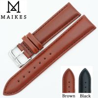 ♨ MAIKES New Watches Bracelet Belt Genuine Leather Watchbands 18 20 22 24 mm Accessories Strap Watch Band For daniel wellington DW