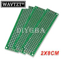 【YF】✜  2x8 Printed Circuit Board  2x8CM Side Prototype PCB Diy New PUMUDDSY