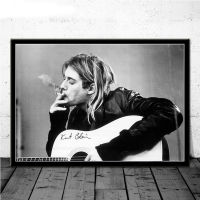 Kurt Cobain Rock Music Band Music Singer Star Wall Art Picture Posters and Prints Canvas Painting for Room Home Decor