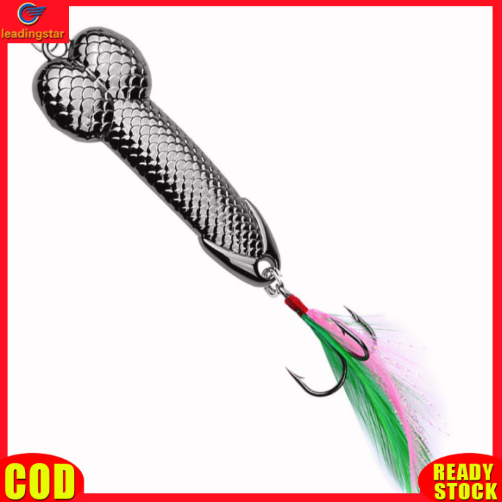 leadingstar-rc-authentic-4pcs-15g-54mm-metal-vib-fish-hook-hard-bait-with-feather-hooks-spinner-spoon-bait-sequins-fishing-accessories