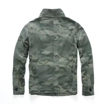 Hot 2021 Spring Autumn Camouflage Denim Jacket Men\'s Korean