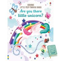 Happiness is all around. Are you there little unicorn? (Little Peep-through Books) หนังสือภาษาอังกฤษมือหนึ่ง