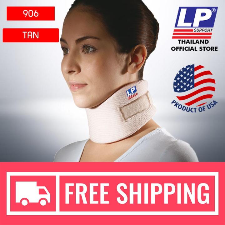 lp-support-906-ผู้ชาย-ผู้หญิง-ซัพพอร์ทคอ-cervical-collar-คอเบี้ยว-บาดเจ็บที่กระดูกคอ-กระดูกคอเสื่อม-พยุง-รัด-กล้ามเนื้อ-บาดเจ็บ-เฝือกอ่อน-เฝือกคอ-เฝือกพยุงคอ-standard-soft-cervical-collar-เฝือกดามคอแบ