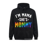 Lesbian Mom Pocket Gift Gay Pride IM Mama SheS Mommy Lgbt Hoodie MenS Sweatshirts Europe Hoodies Graphic Simple Style Clothes Size Xxs-4Xl