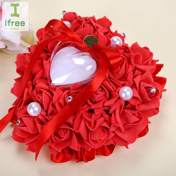 heart-shaped-ring-pillow-rose-flowers-rhinestone-pearls-ring-bearer-pillow-cushion-wedding-favors