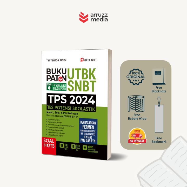 Buku Paten UTBK SNBT TPS 2024 - Arruzzmediastore | Lazada Indonesia