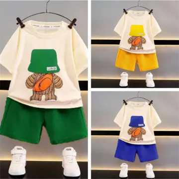 Buy Boy Clothes Set Long Sleeve Shirt Suspender Pants Bow Tie Boy Outfits,3  Months to 5 Years Online at desertcartINDIA