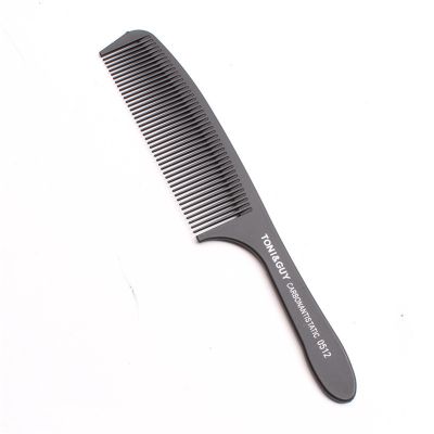 Original Toni&amp;Guy Professional 2pcs Comb Classic Carbon Anti-Static Black Hand Combs Salon Hair Cutting Brushes Barber