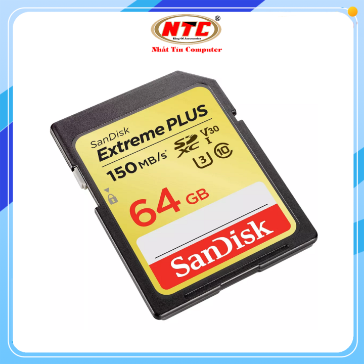 Thẻ nhớ Máy Ảnh SDXC SanDisk Extreme Plus 64GB với tốc độ đọc ghi siêu nhanh và dung lượng lớn sẽ không làm bạn thất vọng. Hãy xem hình ảnh liên quan để có cái nhìn trực quan hơn về sản phẩm này.