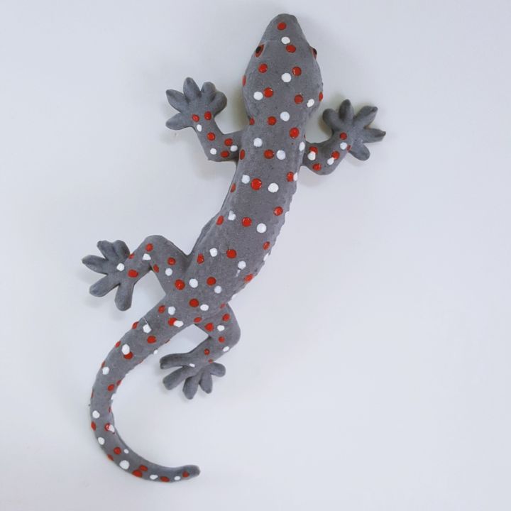 ตุ๊กแกยาง-ปลอมสมจริง-rubber-gecko-ของเล่นหลอกได้ทั้งเด็กและผู้ใหญ่-ไว้-ล่อเหยื่อในสวน-ตกแต่งสถานที่ก็ดี-ติดตามบ้านมองไม่ออกครับ