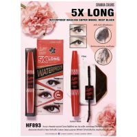 Sivanna Colors Super Model Waterproof Mascara HF893 มาสคาร่า สิวันนา กันน้ำ ขนตาหนา ยาว