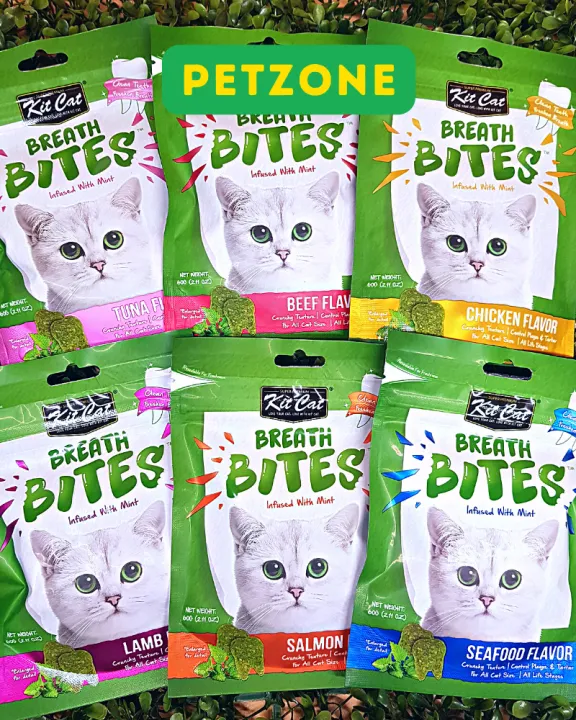 Kit Cat Breath Bites Cat Food Treats 60g Lazada PH