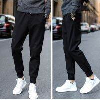 COD SDFERTREWWE Asian size M-4XL Korean version thin section leg pants casual men/women loose Hallen pant